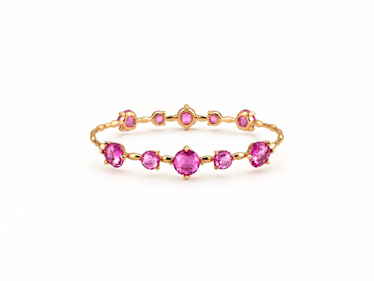 Jaipur Palace Princess Heart Bangle