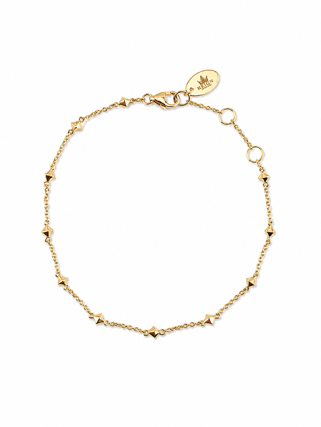RANI FACETED STATION BRACELET