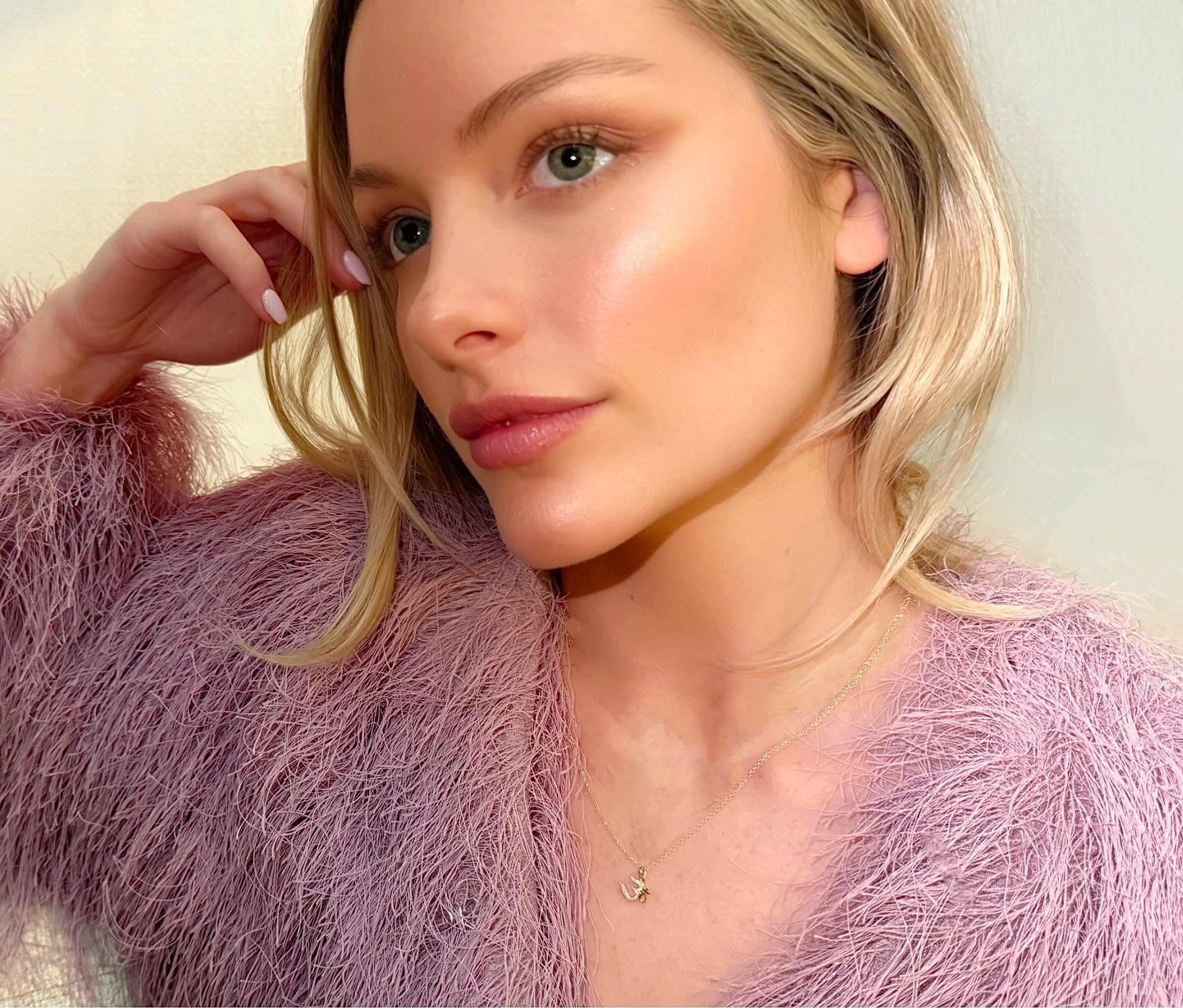 Virasat Pave Om Necklace