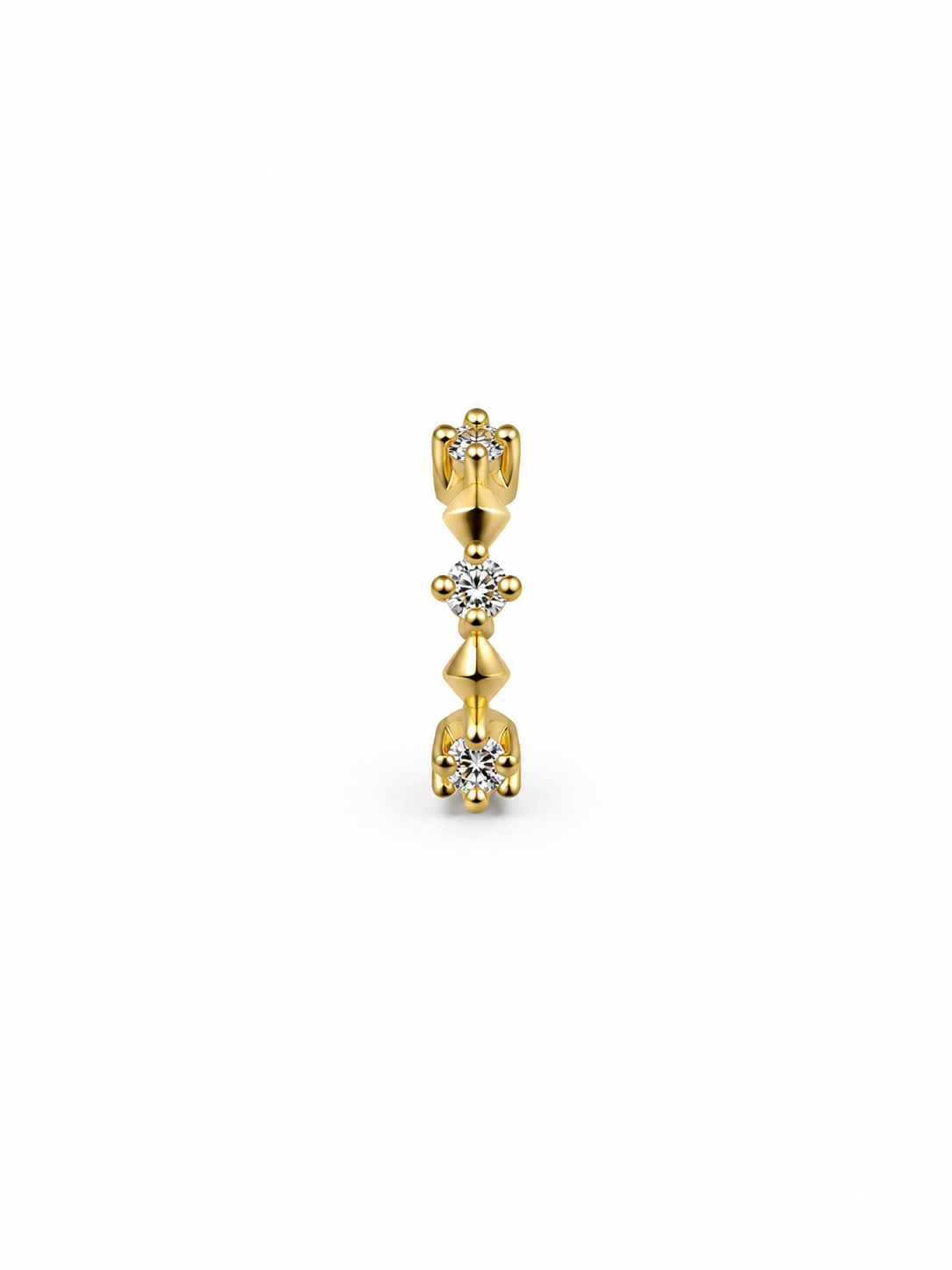 Vajra Diamond Ear Cuff
