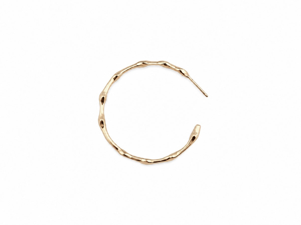 Rani Thorn Medium Hoop Earring