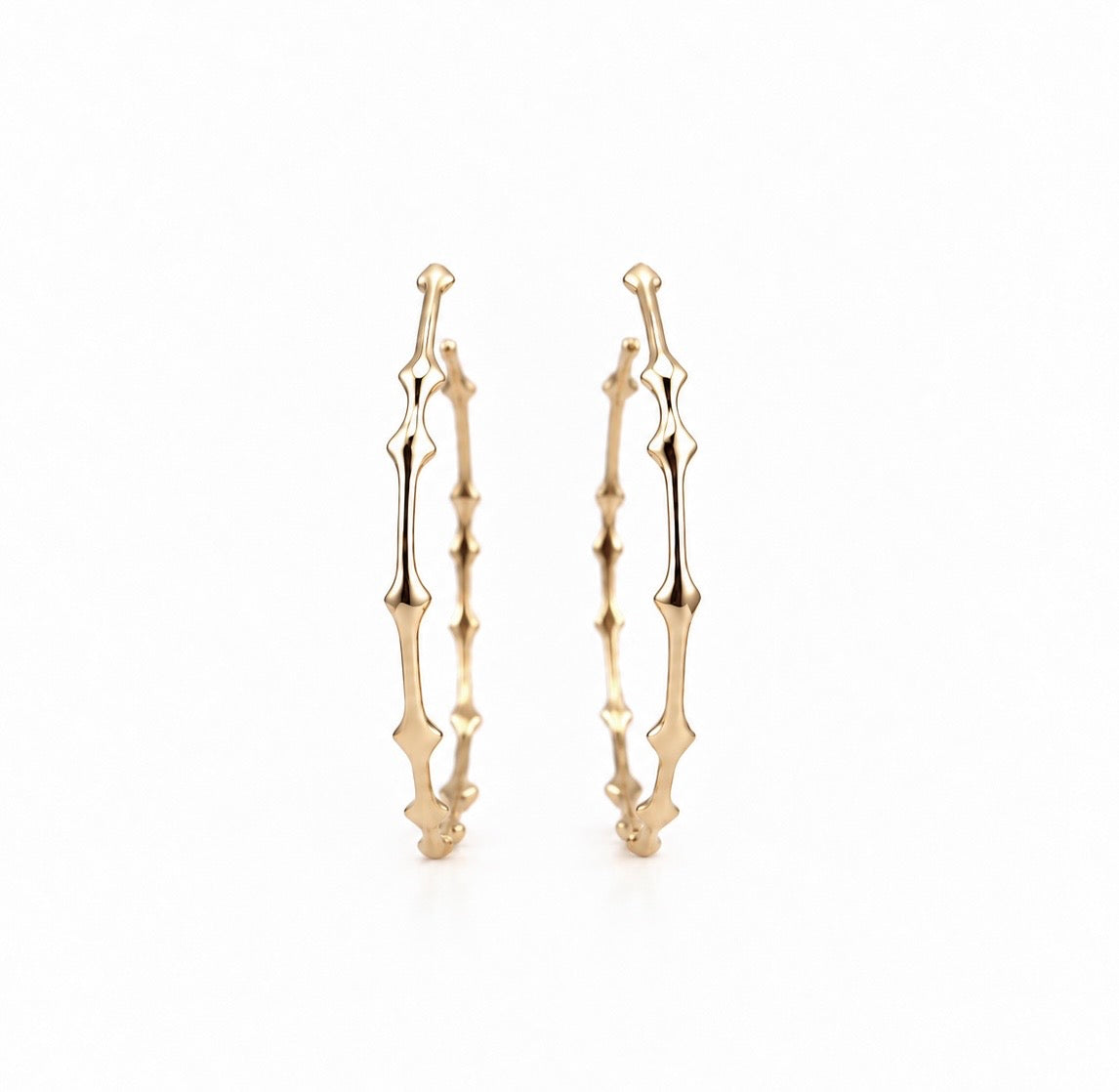Rani Thorn Large Hoop Earring