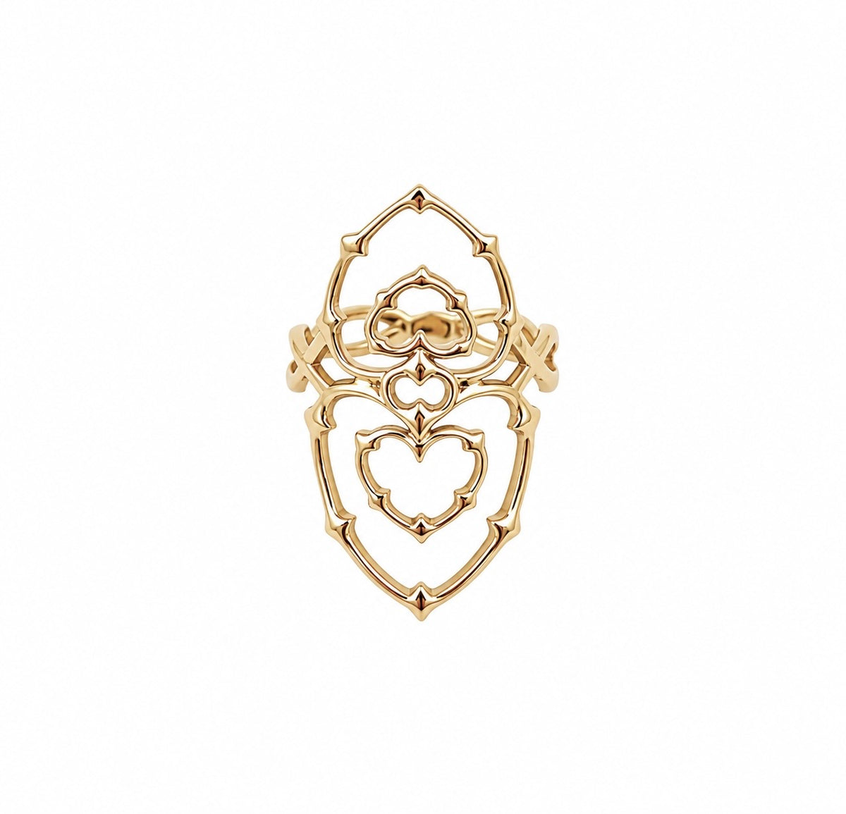 Rani Heart of Thorns Queen Ring