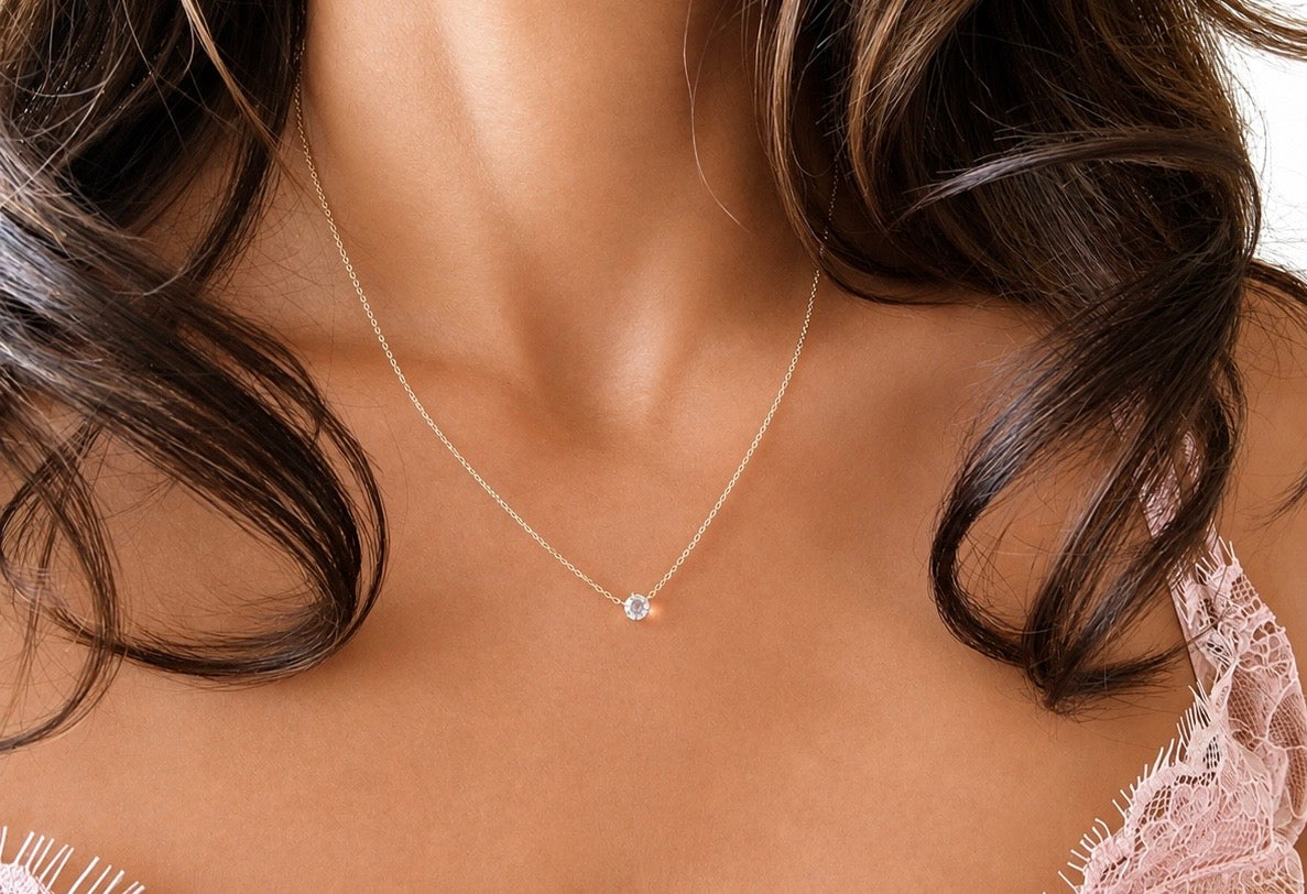 VAJRA SOLITAIRE NECKLACE
