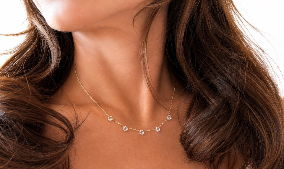 VAJRA 5-JEWEL NECKLACE