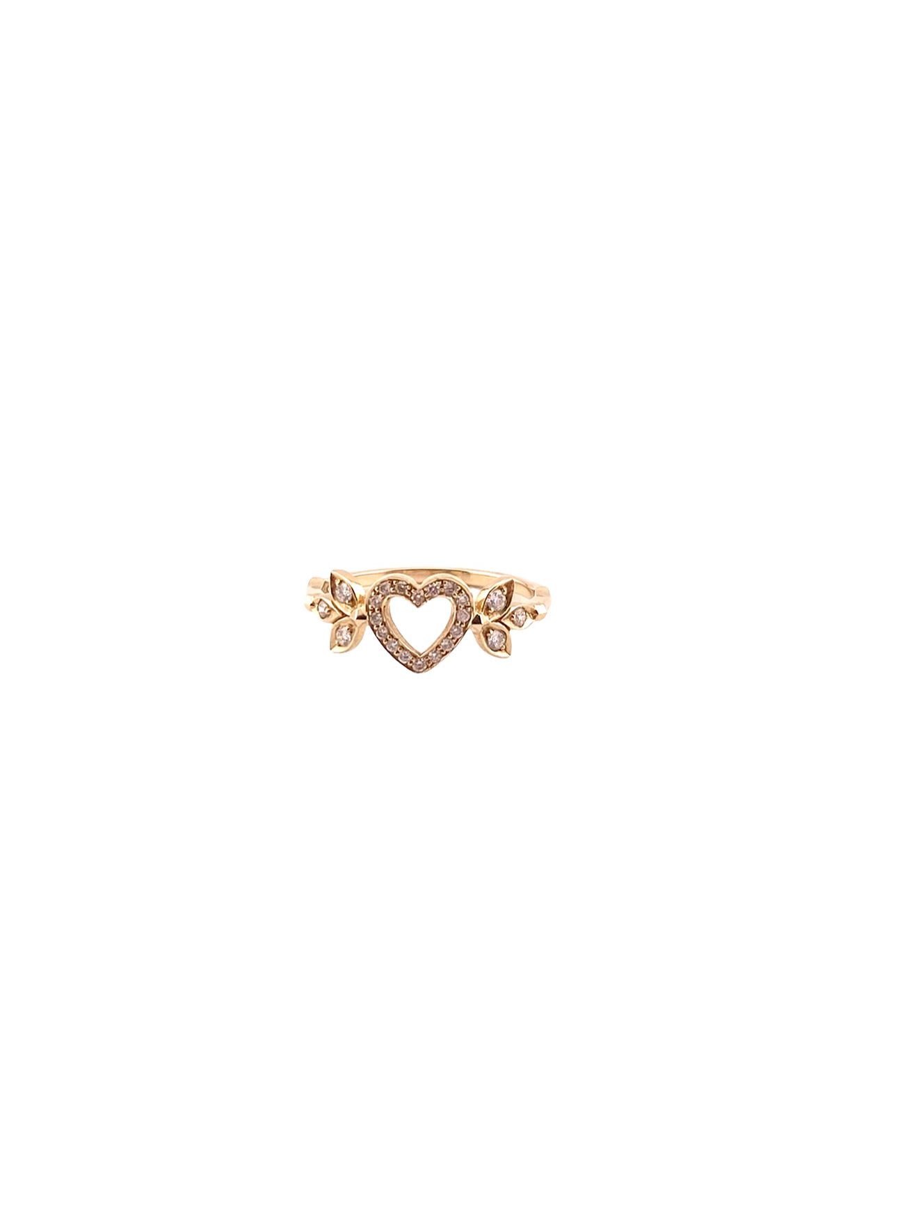 Vajra Diamond Heart Ring