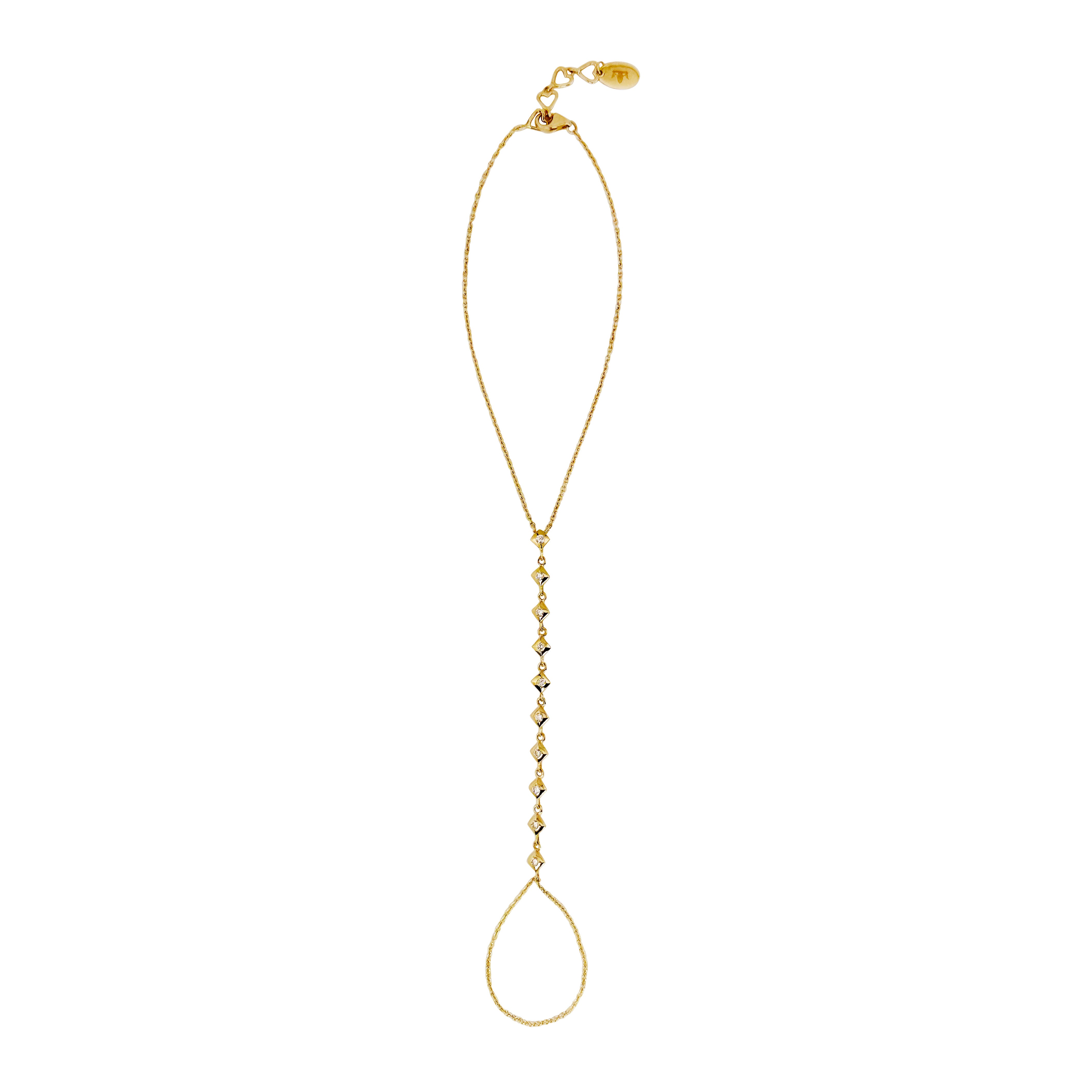 Rani Diamond Hand Chain