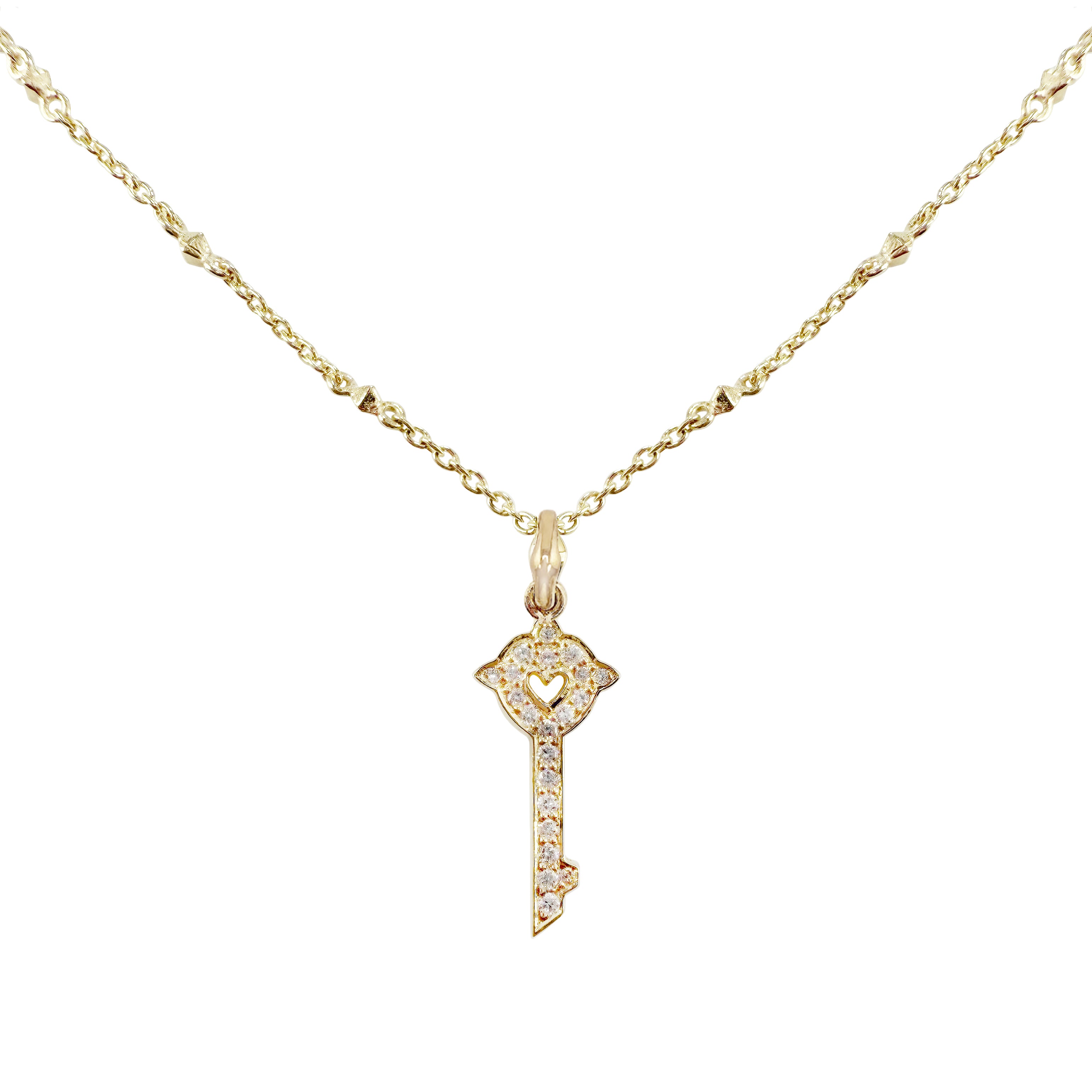 Virasat Vintage Key Necklace