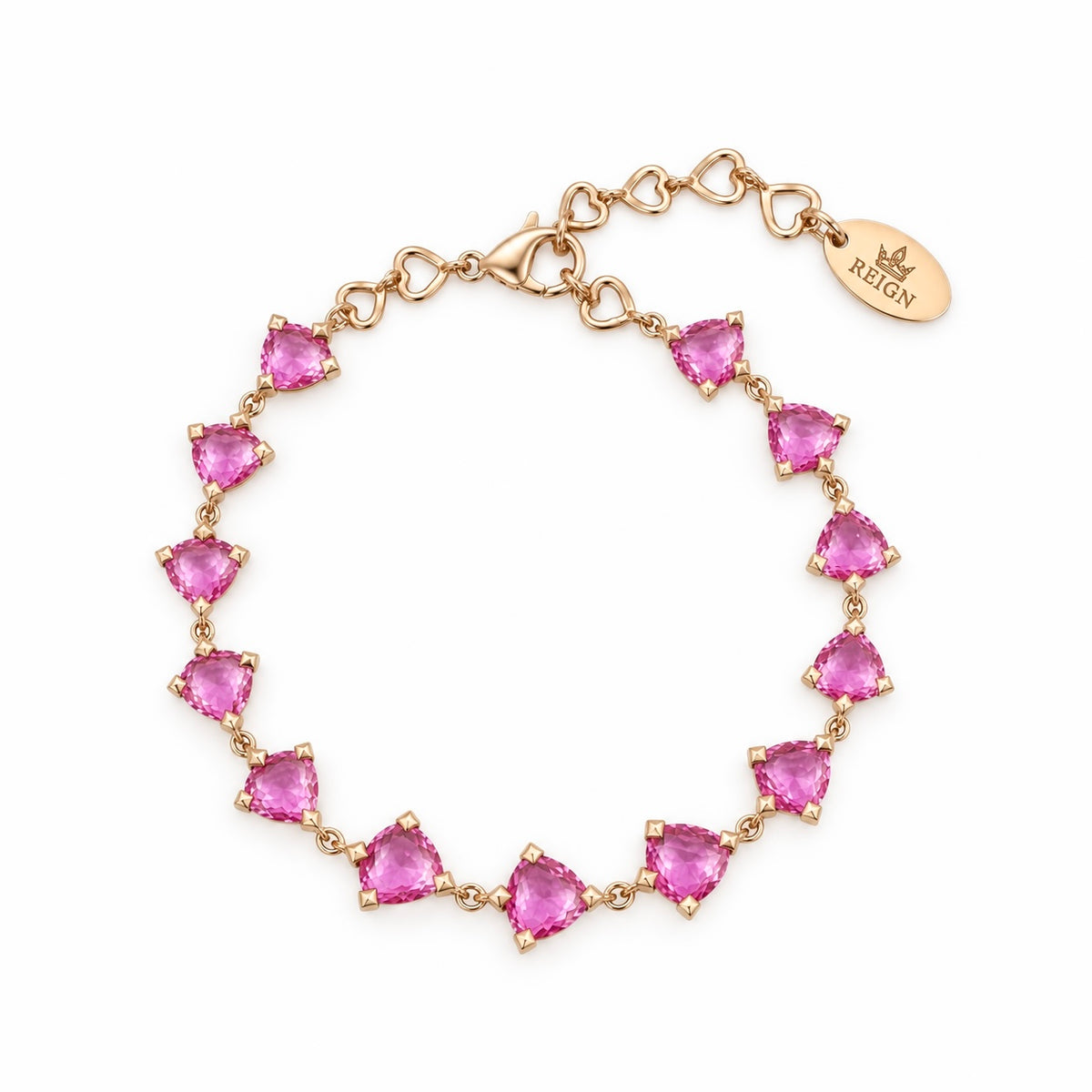 Jaipur Palace Princess Heart Bracelet