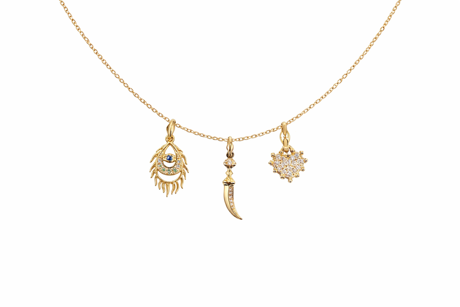 Virasat Royal Peacock Charm