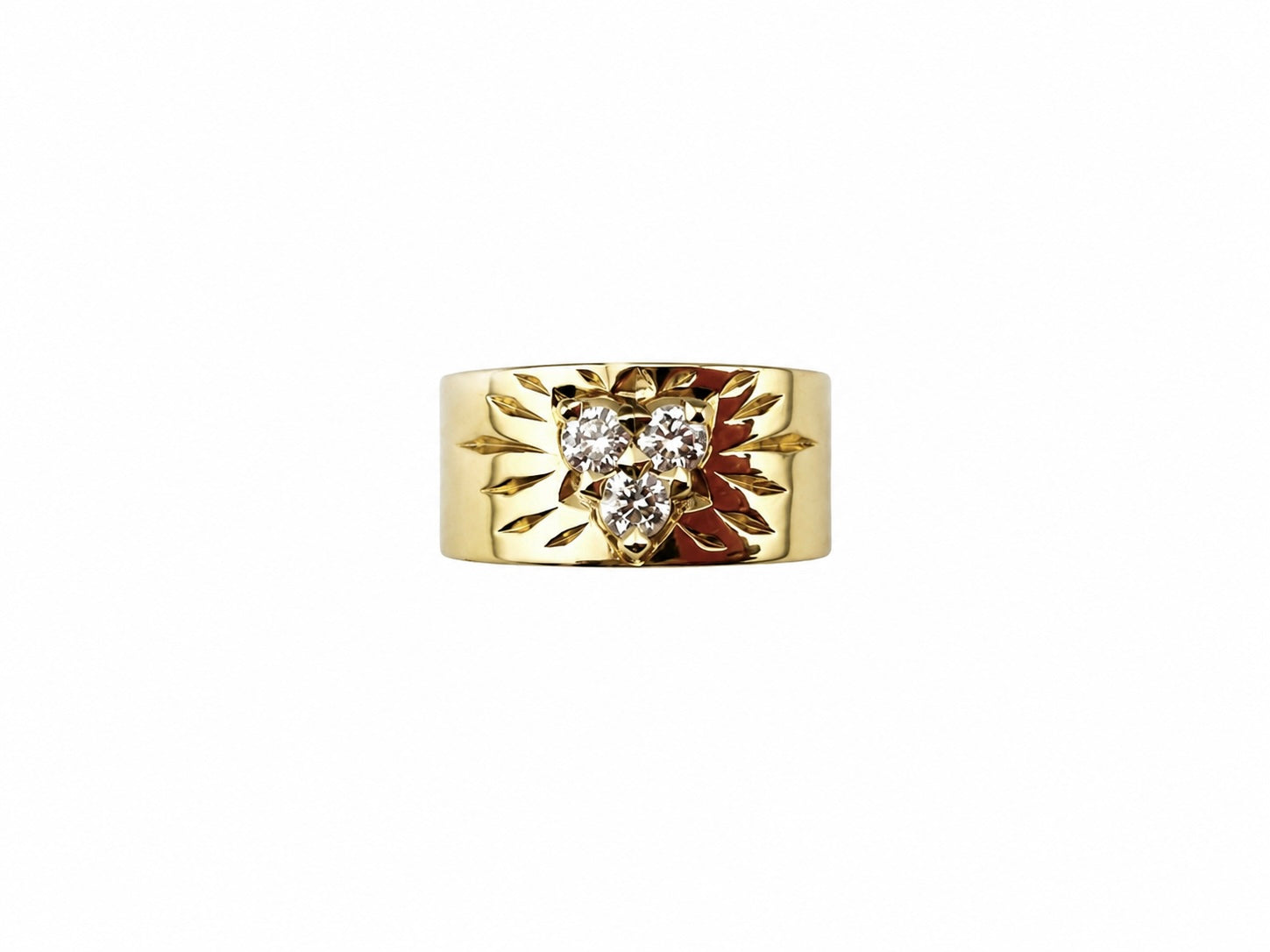 CHAMAK DIAMOND HEART SPARKLE RING