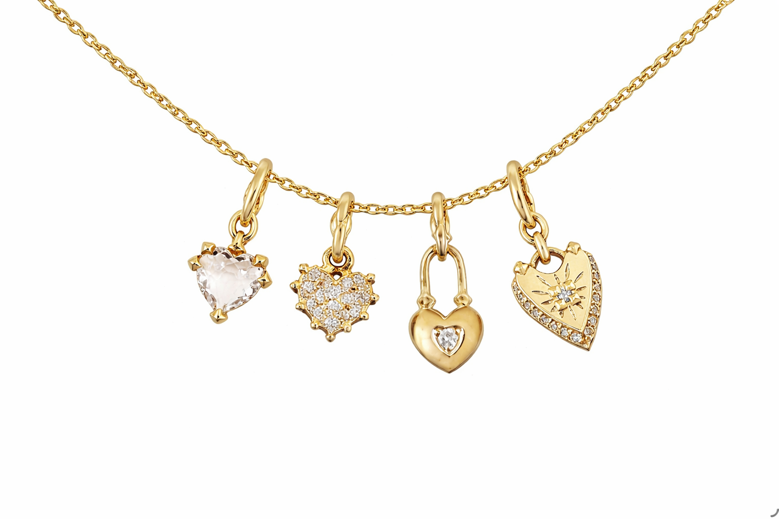 Virasat Forever Vintage Heart Charm