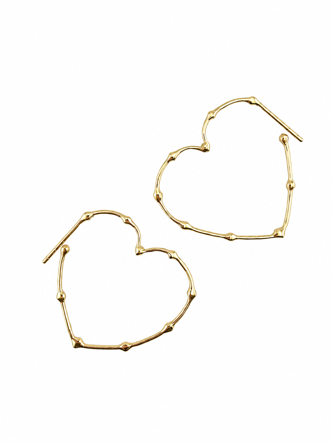 RANI HEART OF THORNS LARGE HOOP