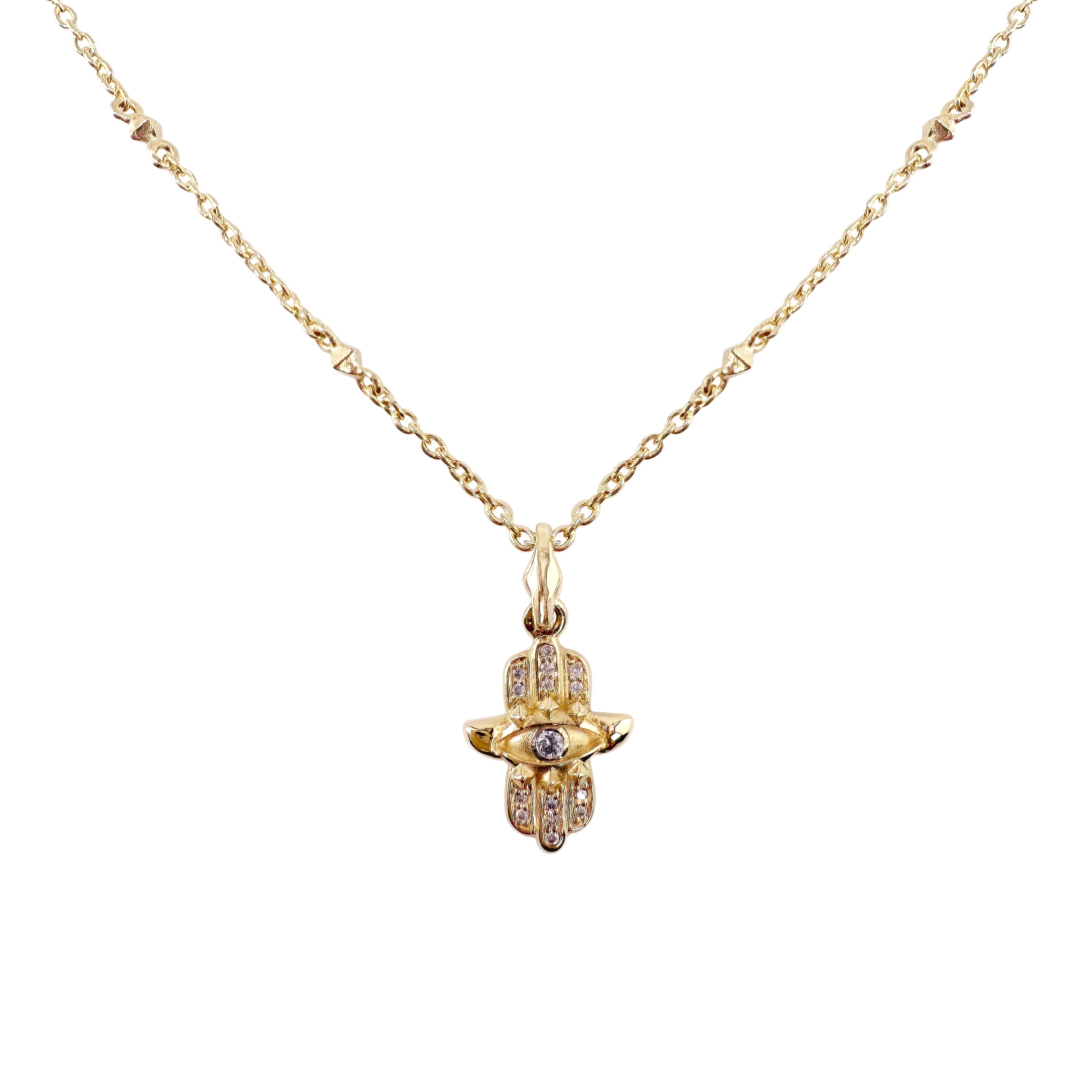 Virasat Hamsa Necklace