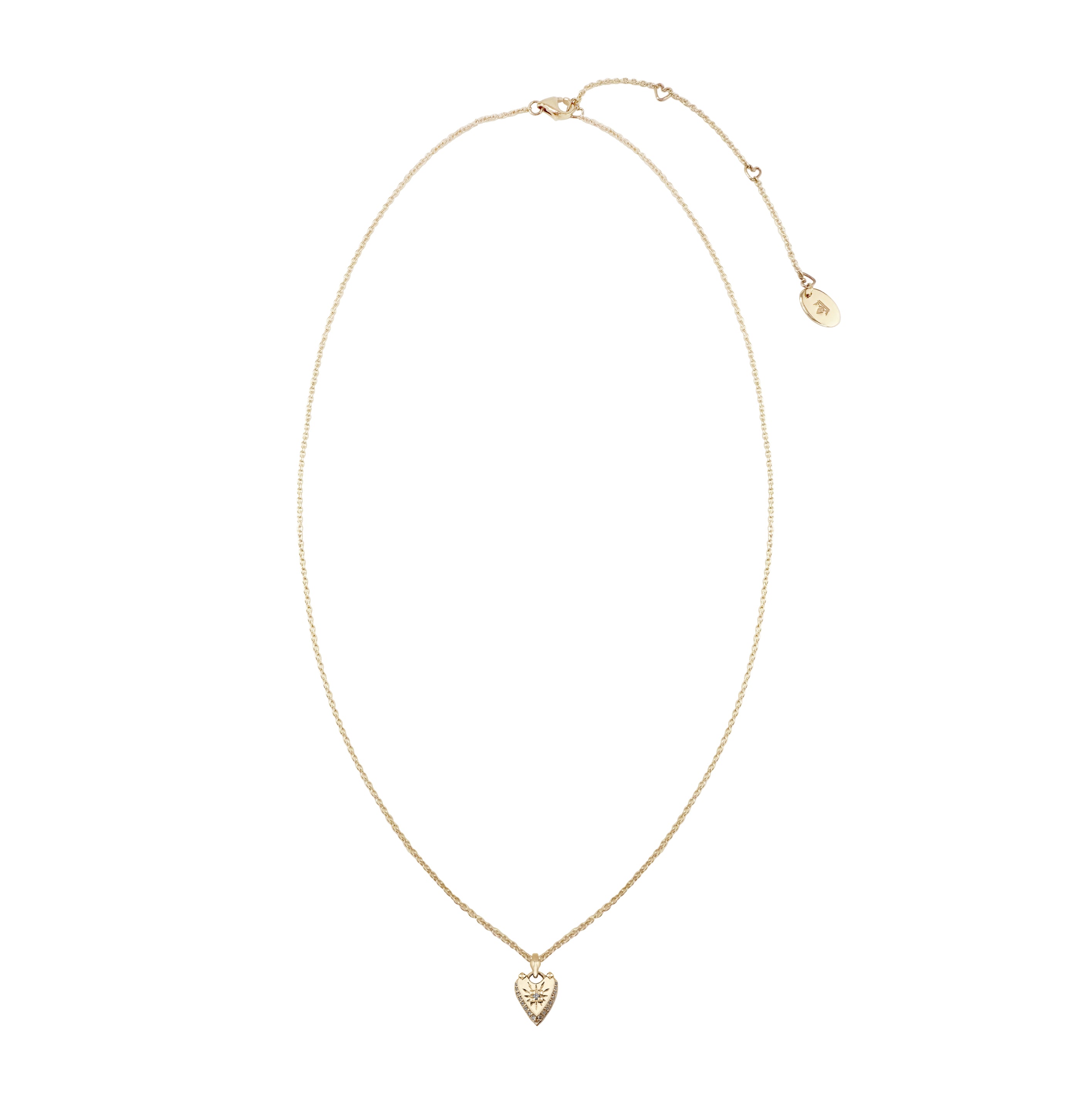 Virasat Forever Vintage Heart Necklace