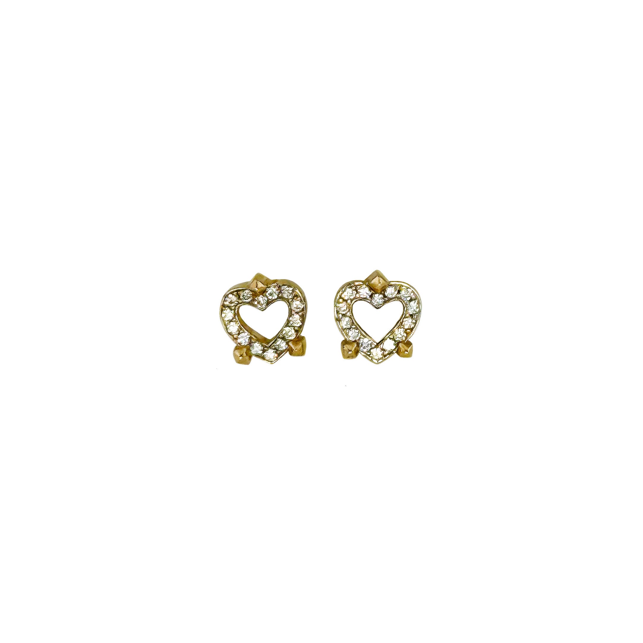 Vajra Pyramid Diamond Stud