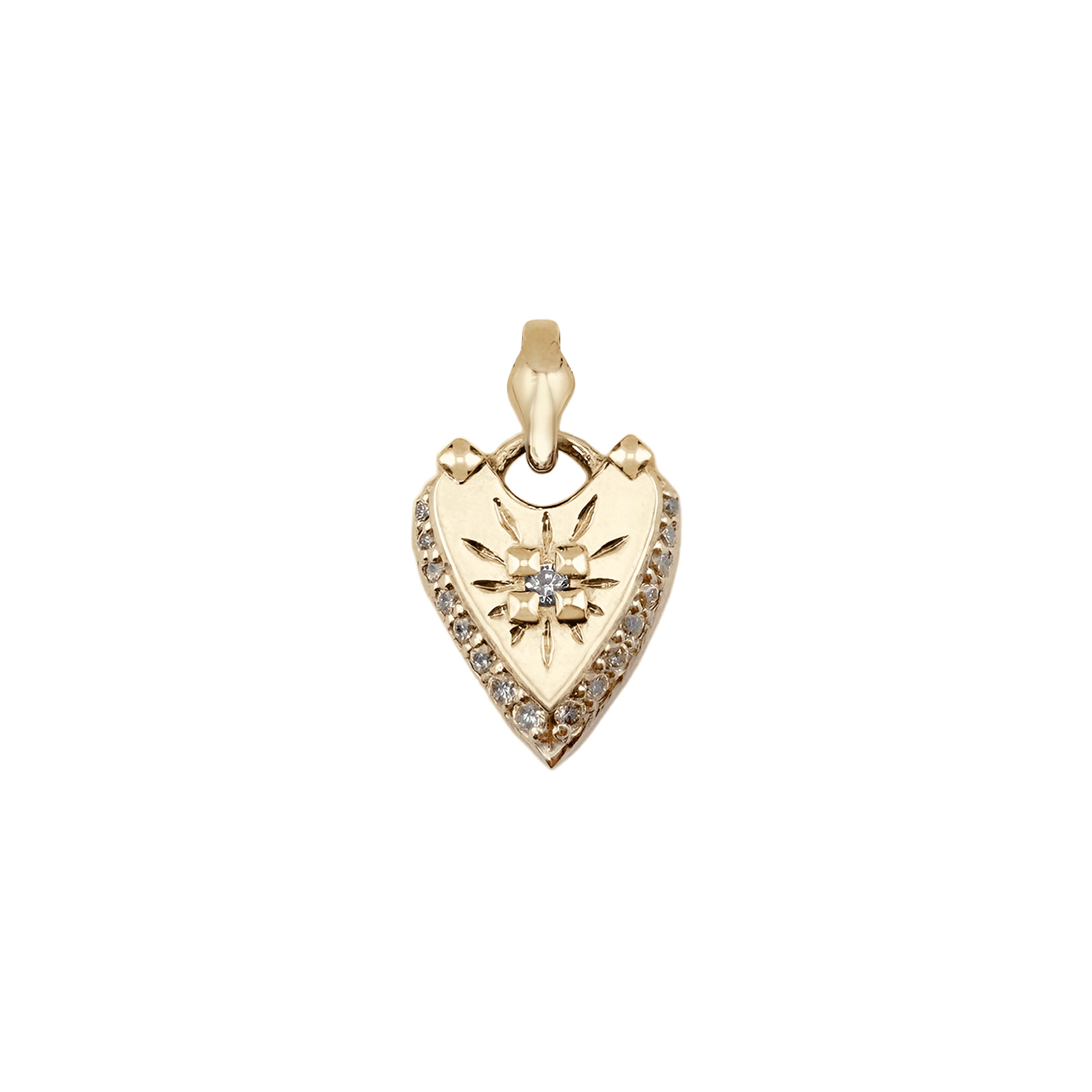 Virasat Forever Vintage Heart Charm