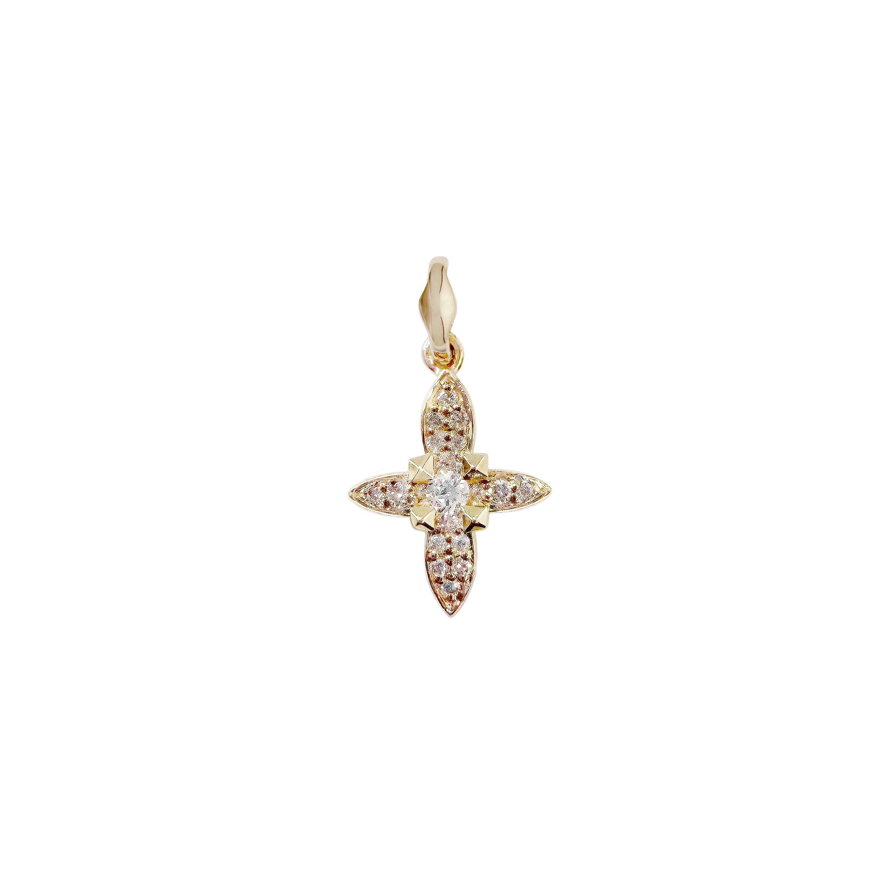 Virasat Petite Cross Charm
